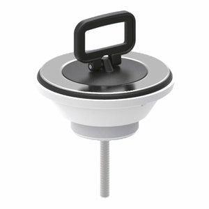 Piletta Valsir per lavatoio in ceramica 1"1/4 con tappo senza troppopieno