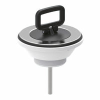 Piletta Valsir per lavatoio in ceramica 1"1/4 con tappo senza troppopieno