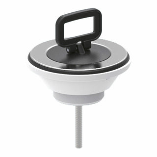 Piletta Valsir per lavatoio in ceramica 1"1/4 con tappo senza troppopieno