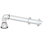 Kit scarico fumi coassiale orizzontale ø 60/100 M/F per caldaie a condensazione Bosch Stabile