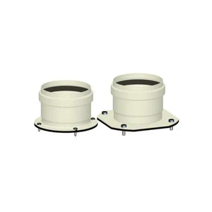 Kit sdoppiato scarico fumi ø 80/80 per caldaie a condensazione Immergas in PP