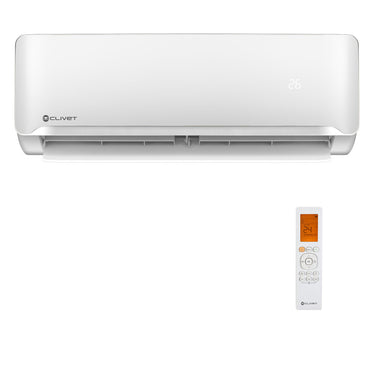 Condizionatore Clivet Essential 2 trial split 12000+18000+24000 BTU inverter classe A unità esterna 12,5 kW