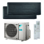 Condizionatore Daikin Stylish dual split 5000+5000 BTU inverter A+++ wifi unità esterna 4,0 kW Daikin