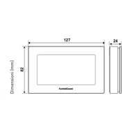 Cronotermostato Fantini Cosmi Intellicomfort CH180 Fantini Cosmi