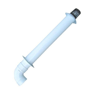 Kit scarico fumi coassiale orizzontale diam. 60/100 Beretta per scaldabagno camera stagna