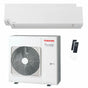 Condizionatore Toshiba SHORAI Edge White dual split 18000+18000 BTU inverter A++ wifi unità esterna 10 kW Toshiba