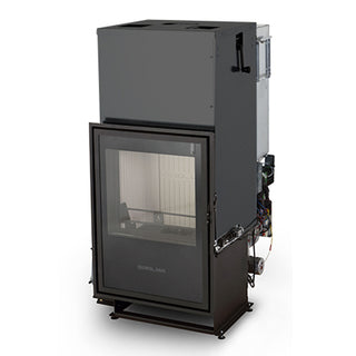 Termocamino policombustibile Girolami TI 34 verticale - 31 kW Girolami