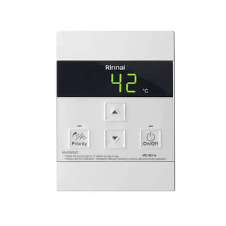 Scaldabagno a gas Rinnai Infinity Sensei a condensazione da esterno 32 l/min GPL