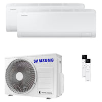 Condizionatore Samsung Cebu S2 dual split 9000+18000 BTU inverter A++ wifi unità esterna 5.2 kW