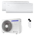 Condizionatore Samsung Cebu S2 dual split 7000+18000 BTU inverter A++ wifi unità esterna 5.2 kW Samsung