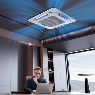 Condizionatore TCL Cassetta 4 vie Serie S penta split 12000+12000+12000+12000+12000 BTU inverter A++ wifi unità esterna 12.2 kW