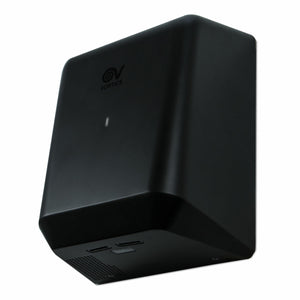 Asciugamani elettrico Vortice Ecodry EC automatico da parete Nero