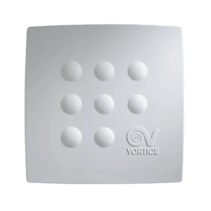 Aspiratore centrifugo Vortice VORT QUADRO Micro 80 T da condotto con Timer Ø 80 mm  Vortice