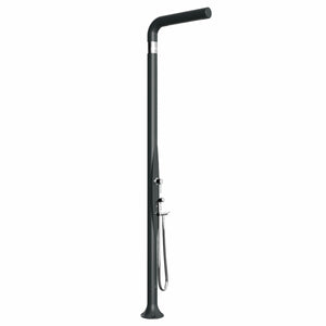 Doccia da giardino Arkema Funny Yang con doccino estraibile Antracite