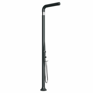 Doccia da giardino Arkema Funny Yang con doccino estraibile Antracite Arkema