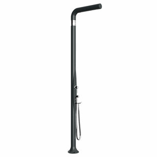 Doccia da giardino Arkema Funny Yang con doccino estraibile Antracite