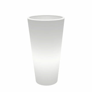 Vaso luminoso Arkema Tondo 86 SL in resina LLDPE rotondo 86 cm