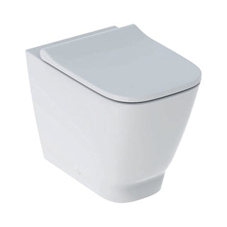 Vaso a pavimento Geberit Smyle rimfree con sedile