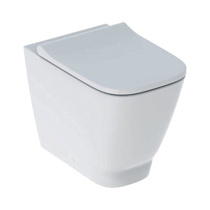 Vaso a pavimento Geberit Smyle rimfree con sedile