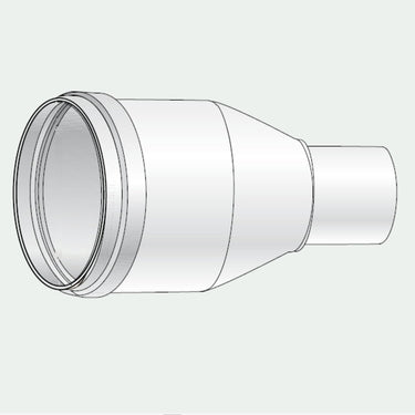 Riduzione ø 60 mm ÷ ø 35 mm f/m (bianco)