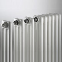 Radiatore a colonna in acciaio Ercos Comby 9 elementi 4 colonne interasse 1435 mm