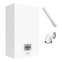 Caldaia Ferroli Theta 24 C a condensazione 20 kW camera stagna metano-gpl con kit scarico fumi coassiale Ferroli