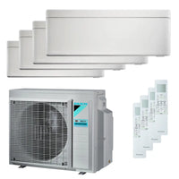Condizionatore Daikin Stylish quadri split 5000+5000+5000+5000 BTU inverter A+++ wifi unità esterna 6,8 kW Daikin