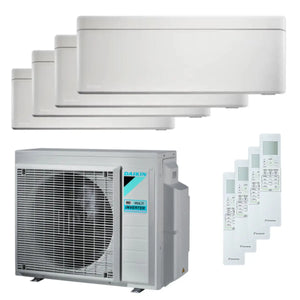 Condizionatore Daikin Stylish quadri split 5000+5000+5000+5000 BTU inverter A+++ wifi unità esterna 6,8 kW Daikin