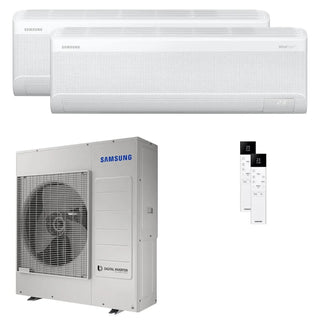 Condizionatore Samsung Windfree Avant S2 dual split 24000+24000 BTU inverter A++ wifi unità esterna 10 kW Samsung