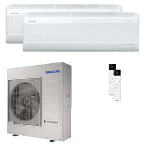 Condizionatore Samsung Windfree Avant S2 dual split 24000+24000 BTU inverter A++ wifi unità esterna 10 kW