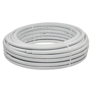 Tubo multistrato Valsir Mixal Ø26X3 mm con guaina isolante da 6 mm Grigio 