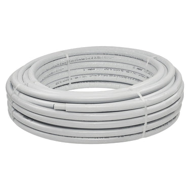 Tubo multistrato Valsir Mixal Ø20X2 mm con guaina isolante 13 mm Grigio
