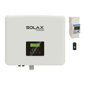 Kit Inverter + Meter + WiFi SolaX con Inverter ibrido SolaX X1 Hybrid 3.0DC G4 3.0 kW monofase + Meter SolaX DDSU666 monofase + Modulo WiFi SolaX Pocket Wi-Fi V3.0 Solax