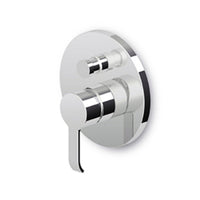 Miscelatore vasca-doccia a incasso Zucchetti SUP monocomando - Solo parte esterna