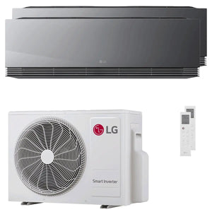 Condizionatore LG ARTCOOL Mirror AI dual split 12000+18000 BTU inverter A+++ wifi unità esterna 6.15 kW