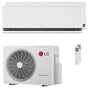 Condizionatore LG DUALCOOL Premium AI dual split 12000+12000 BTU inverter A+++ wifi unità esterna 5.3 kW LG
