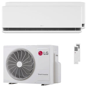 Condizionatore LG DUALCOOL Deluxe AI dual split 9000+18000 BTU inverter A+++ wifi unità esterna 6.15 kW