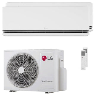Condizionatore LG DUALCOOL Deluxe AI dual split 9000+18000 BTU inverter A+++ wifi unità esterna 6.15 kW LG