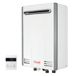 Scaldabagno istantaneo a gas Rinnai Infinity 20e tipo a elettronico camera stagna per esterni 20 l/min. gpl/propano Rinnai