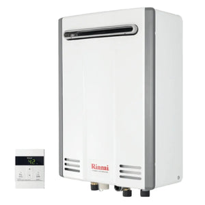 Scaldabagno istantaneo a gas Rinnai Infinity 20e tipo a elettronico camera stagna per esterni 20 l/min. metano Rinnai