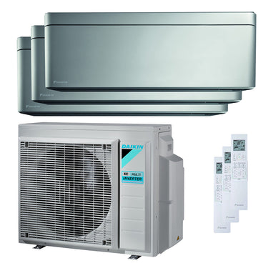 Condizionatore Daikin Stylish trial split 5000+7000+15000 BTU inverter A+++ wifi unità esterna 5,2 kW