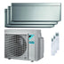 Condizionatore Daikin Stylish trial split 5000+5000+7000 BTU inverter A+++ wifi unità esterna 4,0 kW Daikin