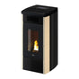 Stufa a pellet Cadel Atena Plus 14 ad aria canalizzata 14 kW - WiFi MAIOLICA AVORIO Cadel
