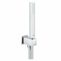 Set doccia Grohe Euphoria Cube Stick con doccino, raccordo erogatore con supporto a parete e flessibile antitorsione