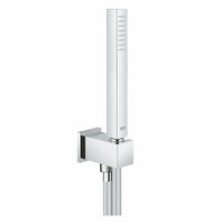 Set doccia Grohe Euphoria Cube Stick con doccino, raccordo erogatore con supporto a parete e flessibile antitorsione Grohe