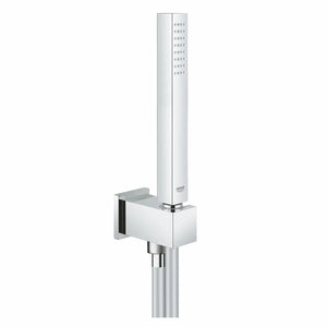 Set doccia Grohe Euphoria Cube Stick con doccino, raccordo erogatore con supporto a parete e flessibile antitorsione Grohe