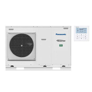 Pompa di calore aria-acqua Panasonic Aquarea 7 kW monoblocco monofase R32 A+++ Panasonic