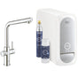 Depuratore acqua Grohe Blue Home set miscelatore lavello cucina + filtro e frigo Grohe
