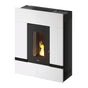 Stufa a pellet Cadel Mithos Plus 12 PS 12 kW ad aria canalizzata - WiFi Bianco