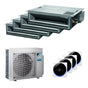 Condizionatore Daikin canalizzabile Mini Sky FDXM-F9 quadri split 9000+9000+9000+9000 BTU inverter A++ esterna 6,8 kW Daikin